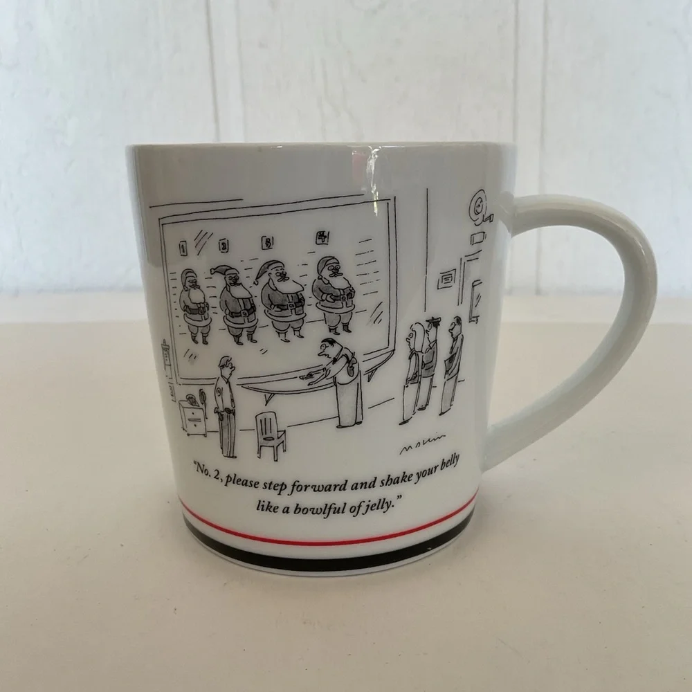 Restoration Hardware x The New Yorker Set of Two Ceramic Mugs